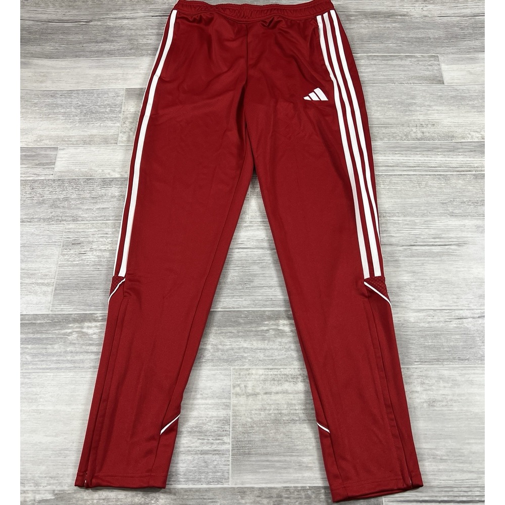 Adidas Kid's Youth XL Soccer Tiro 23 League Pants Red/White HS3545 Futbol Sports